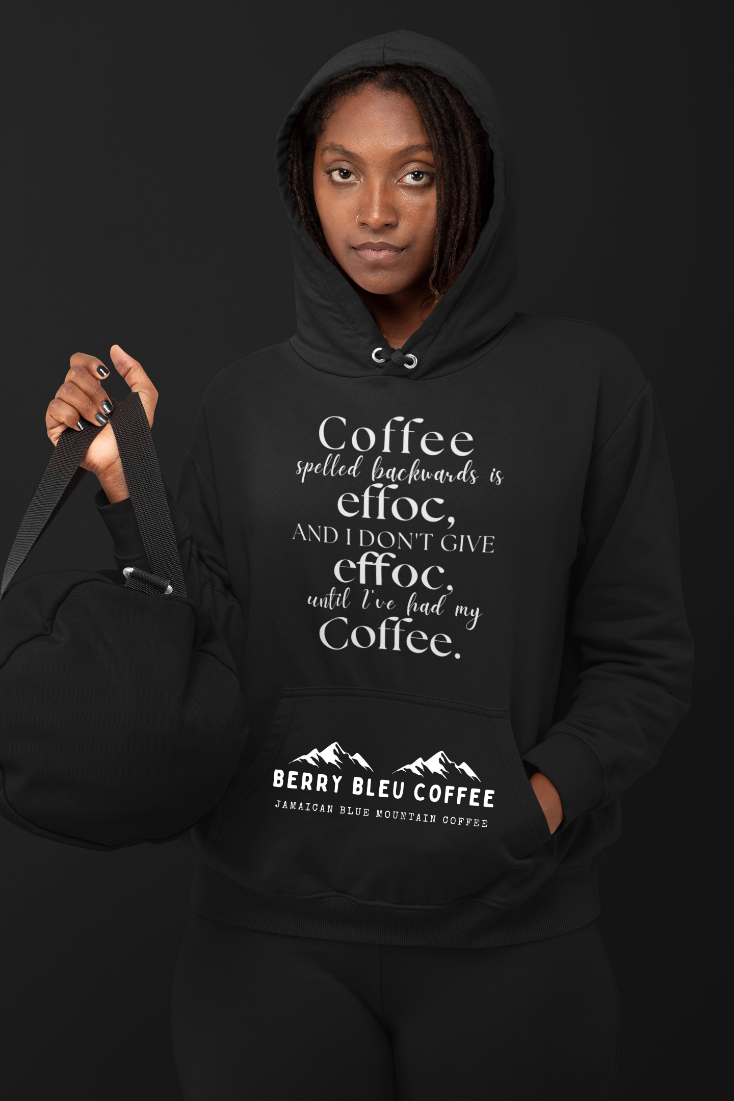 COFFEE BACKWARDS IS EFFOC HOODIE