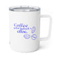 Coffee spelled backwards is effoc Insulated Coffee Mug, 10oz