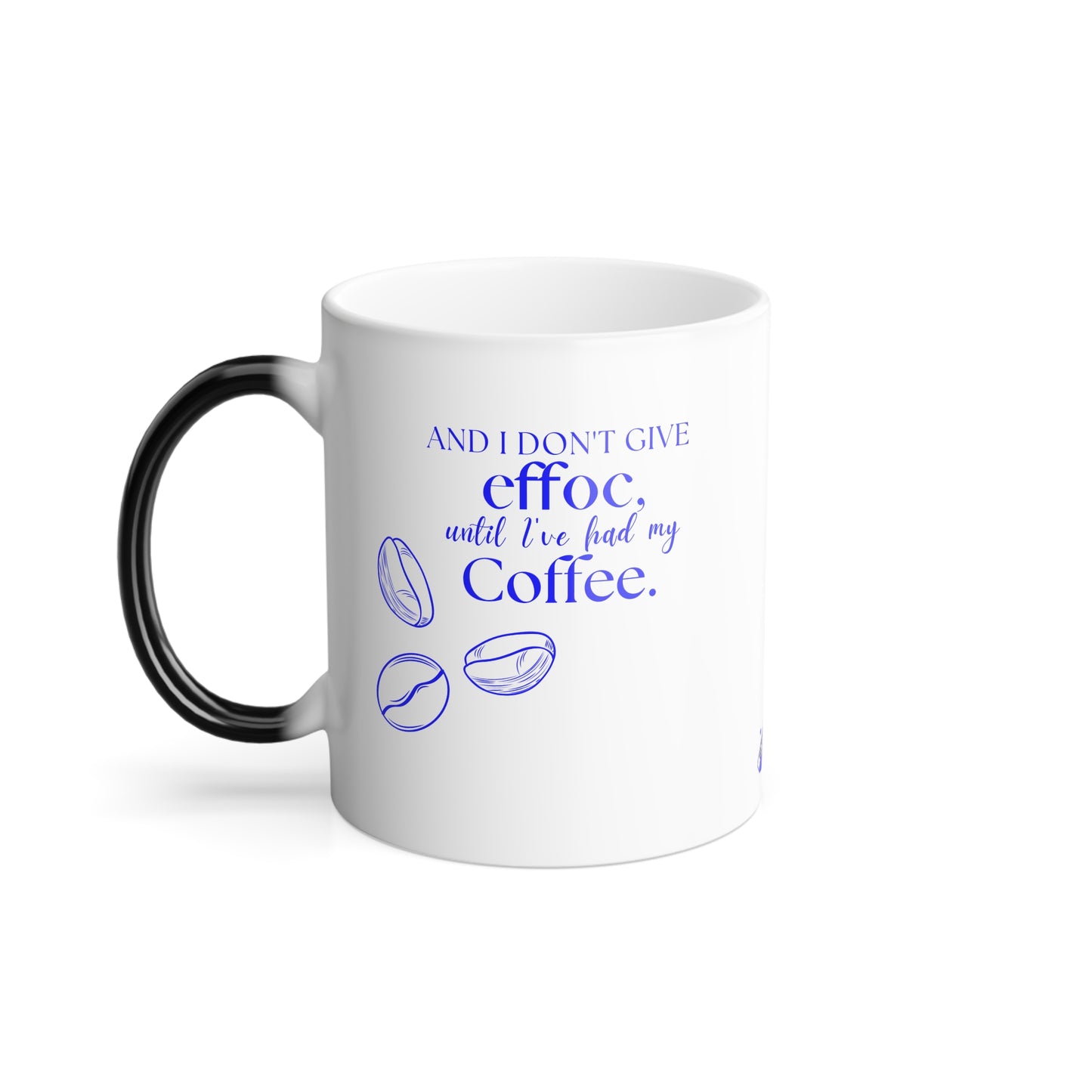 Coffee spelled backwards is effoc Color Morphing Mug, 11oz